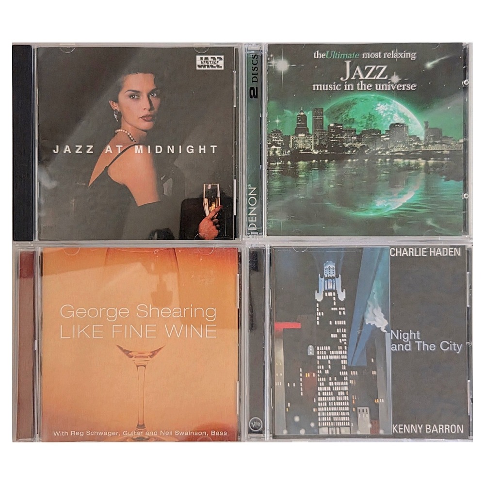 Night & The City Jazz CD Lot Charlie Haden George Shearing 5 Disc Album Set